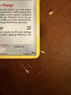 Deoxys (Delta Species) 2/17 POP Series 4 Holo Pokemon card english - Image 4
