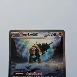 Pokemon TCG Ting-Lu EX Scarlet & Violet Paldea Evolved Card 263/193 NM Condition - Image 2