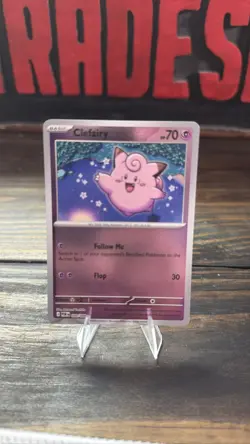 Pokemon TCG Clefairy 030/088 Near Mint or Better Reverse Holo Card - Image 1