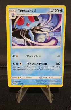 Heavily Off-Centered Tentacruel - 27/203 Evolving Skies - Pokemon Error Card - Image 1