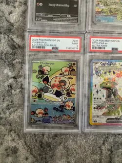 2024 Surging Sparks Pokemon English Lot (7) Cards - All PSA9 MINT (Ceruledge) - Image 5