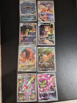 Pokemon TCG lot 8 Japanese Cards NM, Art rare - Image 1