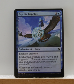 MTG CLB: Psychic Impetus Commander Legends: Battle for Baldur's Gate Foil 089 - Image 1