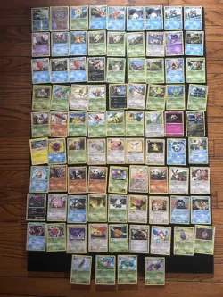 119 Pokemon Card Lot - Vintage WOTC Mid Era - Some Holos - Various Conditions - Image 2