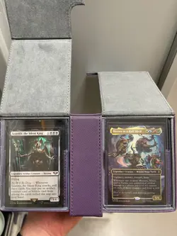 MTG Warhammer 40K Necron Dynasties Commander Deck + TMNT Commander Deck - Image 1