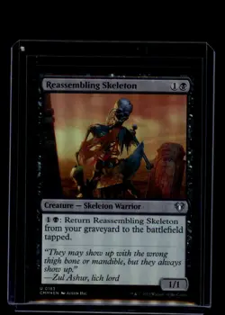 MTG Reassembling Skeleton #183 Uncommon Foil Commander Masters - Image 1