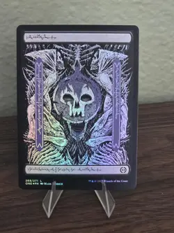 MTG Swamp (269) - Full Art Phyrexia: All Will Be One Foil - Image 1