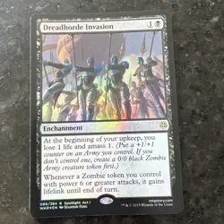 Dreadhorde Invasion War of the Spark Foil MTG 86 NM - Image 1