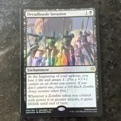Dreadhorde Invasion War of the Spark Foil MTG 86 NM - Image 2