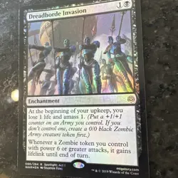 Dreadhorde Invasion War of the Spark Foil MTG 86 NM - Image 3