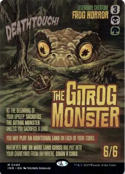The Gitrog Monster (Borderless) - Innistrad Remastered - Magic MTG NM - Image 1