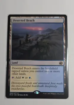 Deserted Beach Innistrad: Midnight Hunt Regular - Image 1