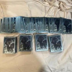 Pokemon TCG Silver Tempest ETB Card Sleeve Lot 400+ Alolan Vulpix Brand New - Image 1