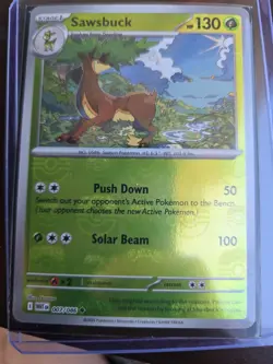 Pokemon TCG Sawsbuck Masterball Variation White Flare 007/086 - Image 1