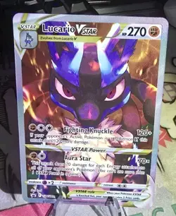 SEALED NM/LP - Pokemon TCG Lucario VSTAR SWSH291 Sword & Shield Promo Holo - Image 1