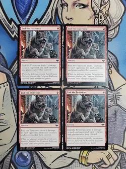 4x End the Festivities - NM/M Innistrad Crimson Vow MTG Magic - Image 1