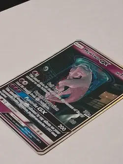 Mewtwo GX 78/73 Secret Pokemon Sun & Moon Shining Legends #78 MewTube NMMT - Image 3