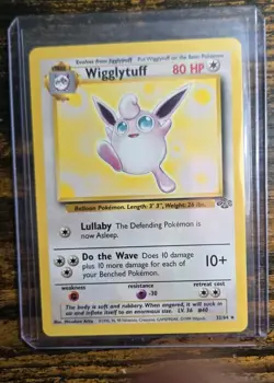 Wigglytuff Pokemon Unlimited Rare Jungle 32/64 - WOTC - Near Mint - Image 1