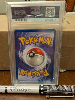 Pokemon Rocket 1st Edition RAINBOW ENERGY NON HOLO 80/82 PSA 9 - Image 2