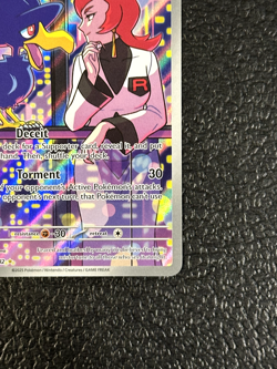 Team Rocket's Murkrow 200/182 - Destined Rivals - IR - Pokemon TCG NM MINT !!! - Image 4