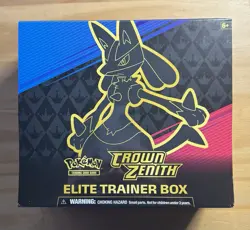 Pokemon - Crown Zenith Elite Trainer Box ETB New Factory Sealed - Image 1