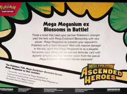 Pokemon TCG: Mega Evolution Ascended Heroes - Mega Meganium ex Box - Image 3