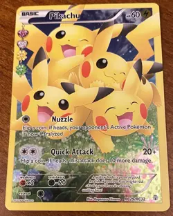 Pikachu (Full Art) RC29-32 Generations: Radiant Collection Holo NM Sharp! - Image 1