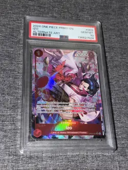2024 ONE PIECE PRB01-PREMIUM BOOSTER ONE PIECE CARD THE BEST #003 IZO PSA 10 - Image 1