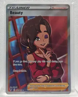 Pokemon TCG Beauty Vivid Voltage 181/185 Holo Full Art Ultra Rare - Image 1