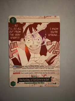 Monkey D. Luffy - OP13-040 - Treasure Campaign Promo - One Piece English - Image 1