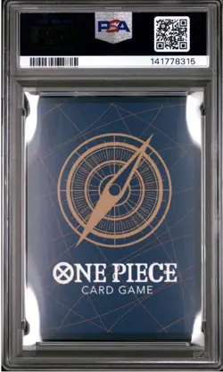 2023 ONE PIECE OP02-PARAMOUNT WAR ALTERNATE ART #062 MONKEY D. LUFFY PSA 10 - Image 2