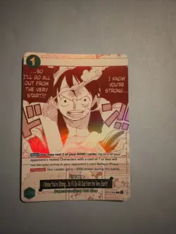 Monkey D. Luffy - OP13-040 - Treasure Campaign Promo - One Piece English - Image 1