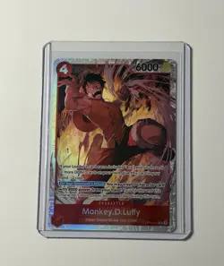 Monkey.D.Luffy Super Rare SR OP16-015 The Time of Battle Foil One Piece - Image 1
