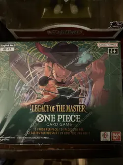 One Piece TCG Legacy of the Master OP-12 Booster Box English Sealed - Image 1