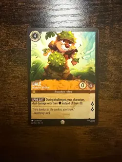Disney Lorcana TCG Dale Ready for His Shot 22/204 - Image 1