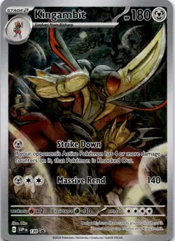 2023-24 Pokemon Scarlet & Violet Black Star Promos Kingambit #130 - Image 1