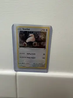 Pokemon Snorlax Cosmos Holo Rare Promo SWSH Base 140/202 NM - Image 1