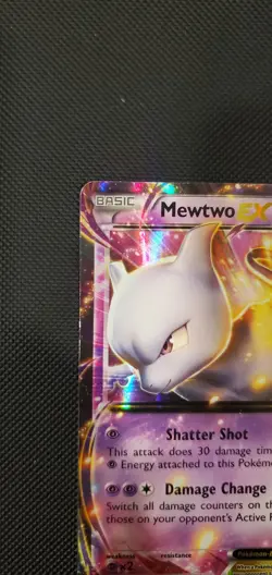 Pokemon TCG Mewtwo EX XY Black Star Promos XY107 Holo Promo #XY107 - Image 2