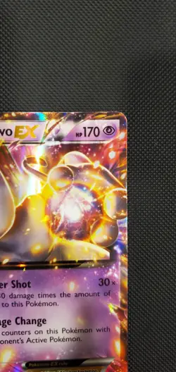 Pokemon TCG Mewtwo EX XY Black Star Promos XY107 Holo Promo #XY107 - Image 3