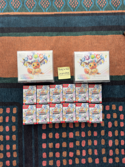 [SEALED] Pokemon Prismatic Evolutions PC ETB (x2) + Booster Bundles (x12) - Image 1