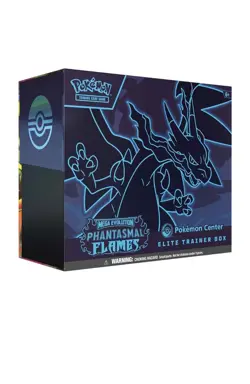 Pokemon Center Mega Evolution Phantasmal Flames ETB Elite Trainer Box (PRESALE!) - Image 1