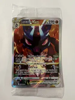 Lucario VSTAR SWSH291 Sealed Sword Shield Promo Crown Zenith ETB Pokemon TCG NM - Image 1