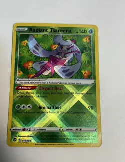 Radiant Tsareena - 016/195 Silver Tempest Ultra Rare Pokemon TCG NM - Image 1