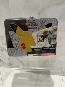 2021 POKEMON Celebrations Treasure Chest 🔥 Factory Sealed 820650809415 - Image 1
