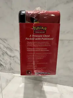 2021 POKEMON Celebrations Treasure Chest 🔥 Factory Sealed 820650809415 - Image 4