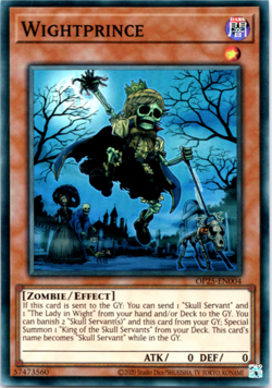 Wightprince - OP25-EN004 - Super Rare Yugioh - Image 1