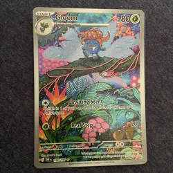 Gloom 198/197 Obsidian Flames Illustration Rare Holo Card Pokemon TCG Near Mint - Image 1