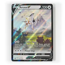 Pokemon - Arceus V - SWSH204 - Black Star Promo Card - Image 1