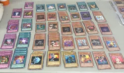 Yugioh Vintage Lot Of 91 Rare Ultra Rare Common Cards Duplicate Earth Halo - Image 1