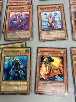 Yugioh Vintage Lot Of 91 Rare Ultra Rare Common Cards Duplicate Earth Halo - Image 5